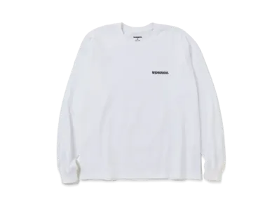 NEIGHBORHOOD NH . Tee LS-12 "White"