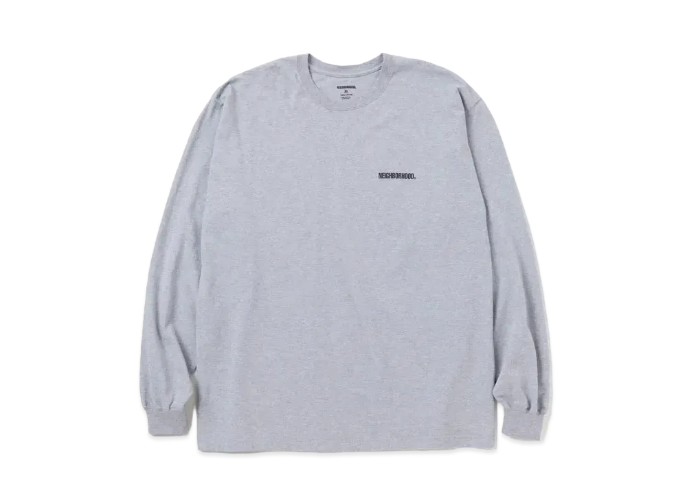 NEIGHBORHOOD NH . Tee LS-12 "Gray"