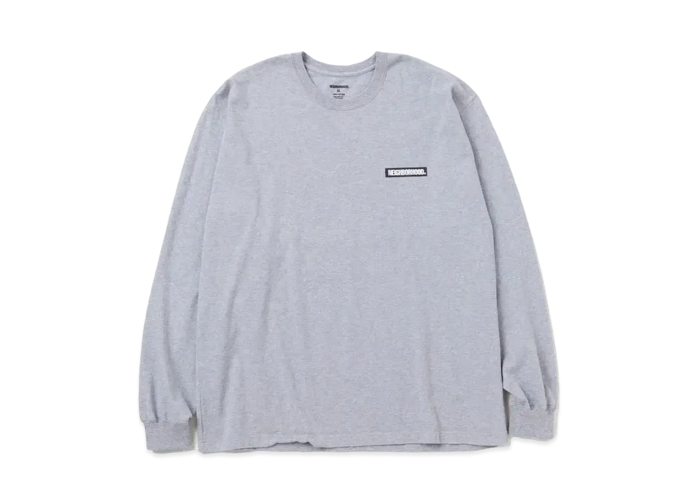 NEIGHBORHOOD NH . Tee LS-14 "Gray"