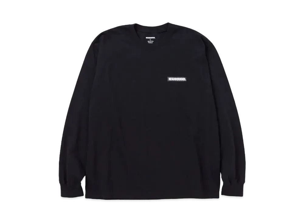NEIGHBORHOOD NH . Tee LS-14 "Black"