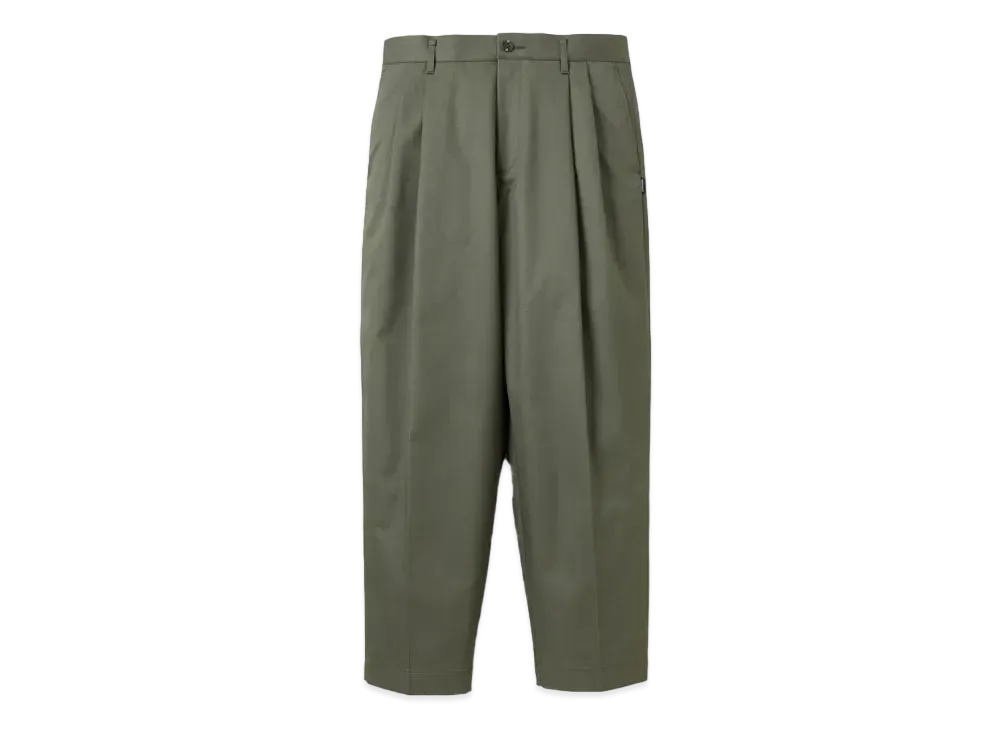 NEIGHBORHOOD Two Tuck Pants "Olive Drab"