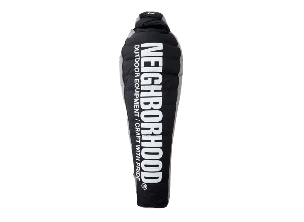 NEIGHBORHOOD x NANGA Sleeping Bag-R "Black"