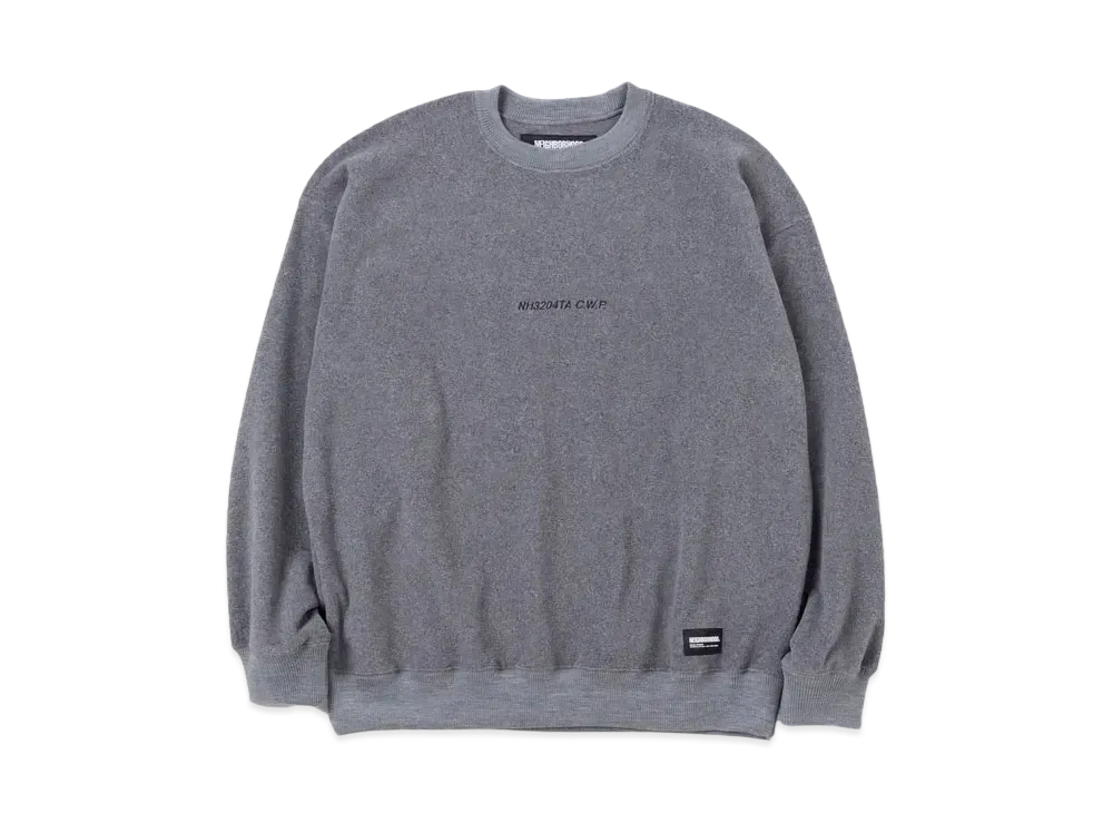 NEIGHBORHOOD Fleece Crewneck LS "Gray"