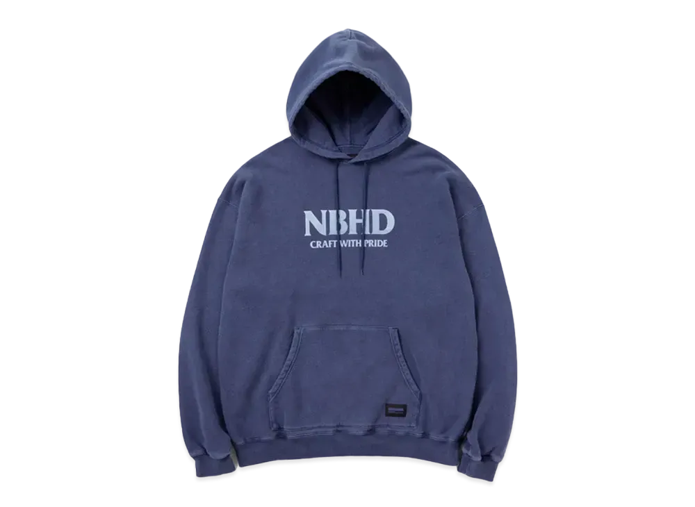 NEIGHBORHOOD Pigment Dyed Sweatparka LS "Navy"
