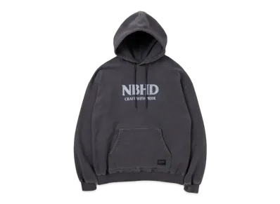 NEIGHBORHOOD Pigment Dyed Sweatparka LS "Black"