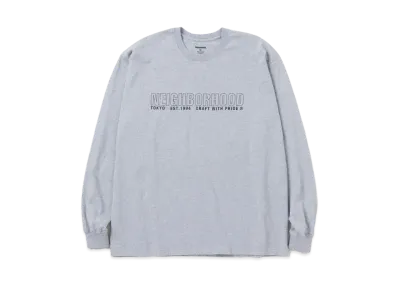 NEIGHBORHOOD NH . Tee LS-2 "Gray"