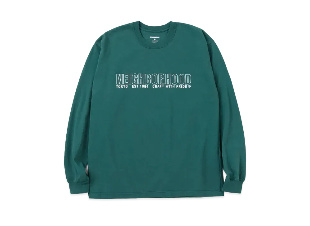 NEIGHBORHOOD NH . Tee LS-2 "Green"