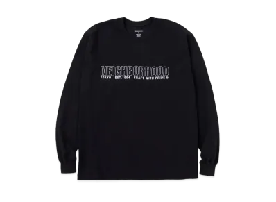 NEIGHBORHOOD NH . Tee LS-2 "Black"