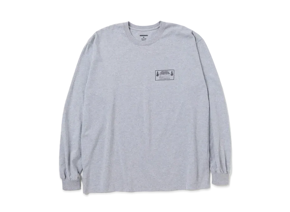 NEIGHBORHOOD NH . Tee LS-6 "Gray"