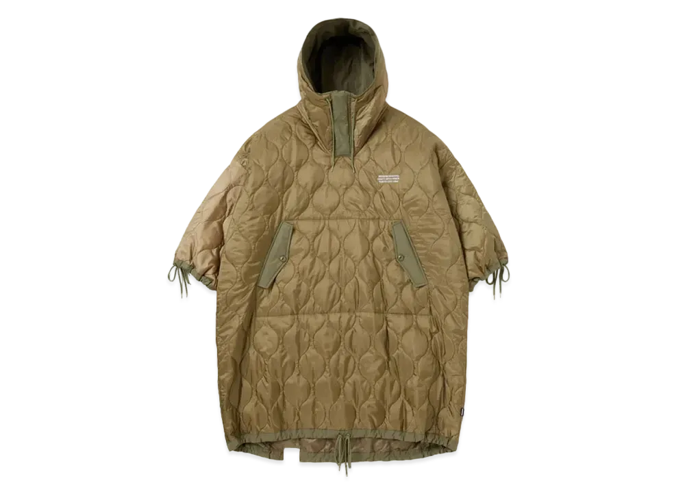 NEIGHBORHOOD Quilting Poncho "Olive Drab"