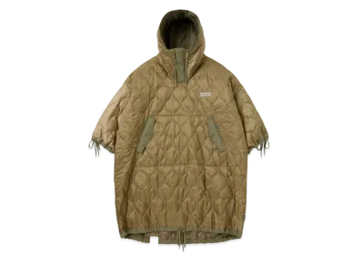 NEIGHBORHOOD Quilting Poncho "Olive Drab"