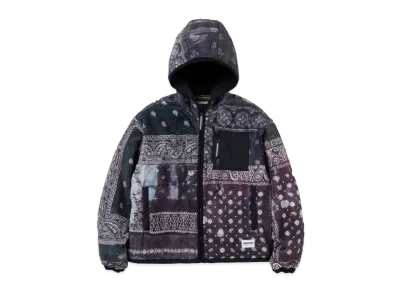 NEIGHBORHOOD Bandana Pattern Fleece Jacket "Black"