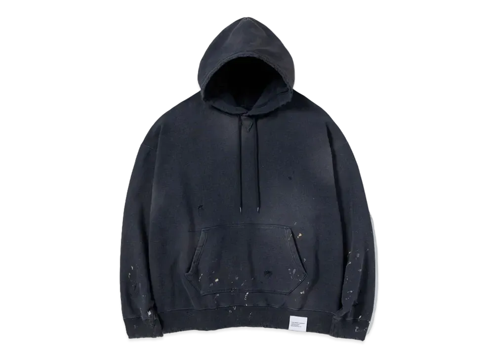 NEIGHBORHOOD Damage Sweatparka LS "Black"