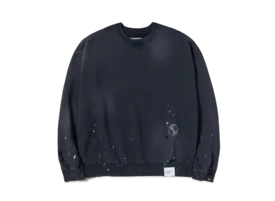 NEIGHBORHOOD Damage Sweatshirt LS "Black"