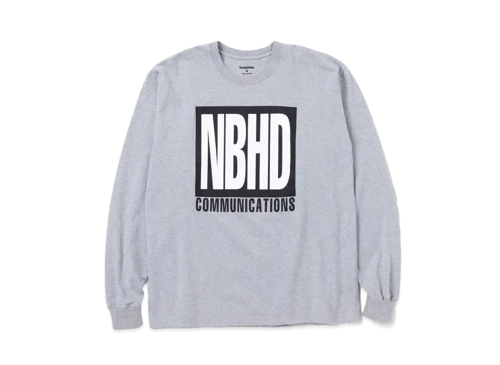 NEIGHBORHOOD NH . Tee LS-4 "Gray"