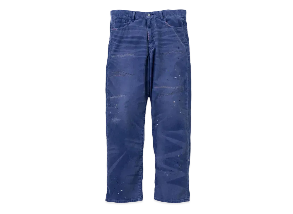 NEIGHBORHOOD Savage Corduroy DP Basic Pants "Navy"
