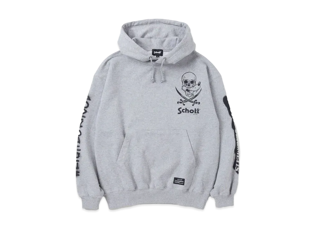 NEIGHBORHOOD x Schott x Kostas Sweatparka LS "Gray"