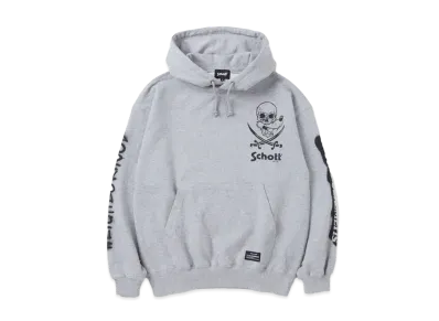 NEIGHBORHOOD x Schott x Kostas Sweatparka LS "Gray"