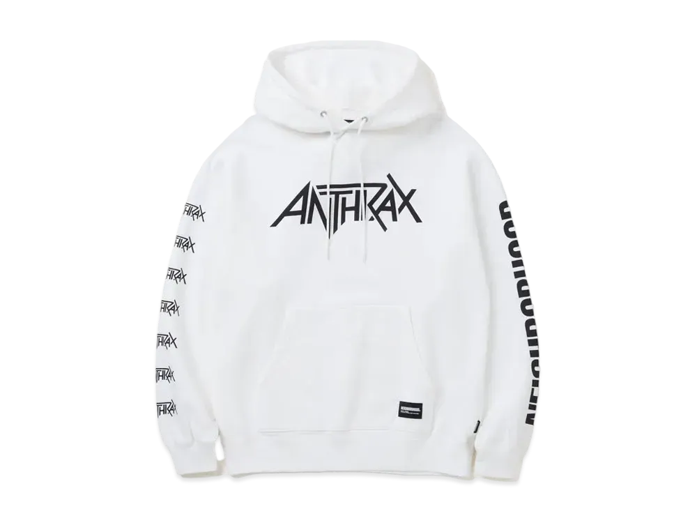 NEIGHBORHOOD x ANTHRAX Sweatparka LS-2 "White"