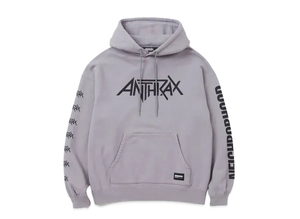 NEIGHBORHOOD x ANTHRAX Sweatparka LS-2 "Gray"