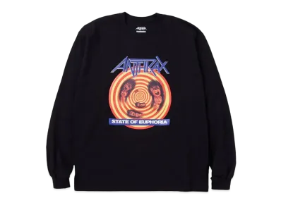 NEIGHBORHOOD x ANTHRAX Tee LS-1 "Black"