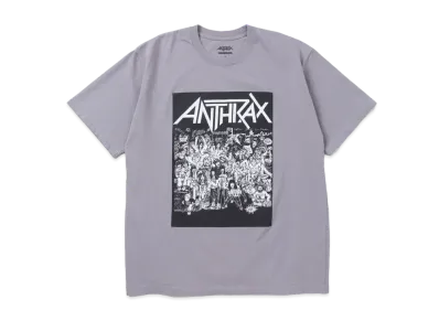 NEIGHBORHOOD x ANTHRAX Tee SS-2 "Gray"