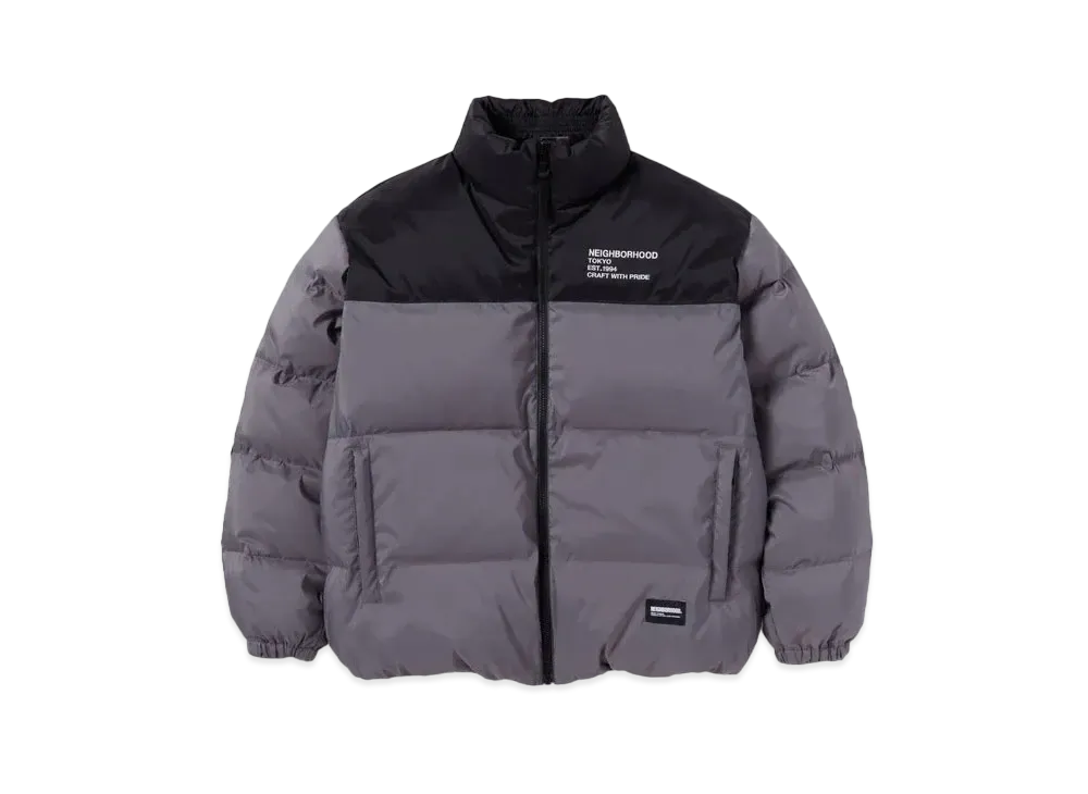 NEIGHBORHOOD Classic Down Jacket "Gray"