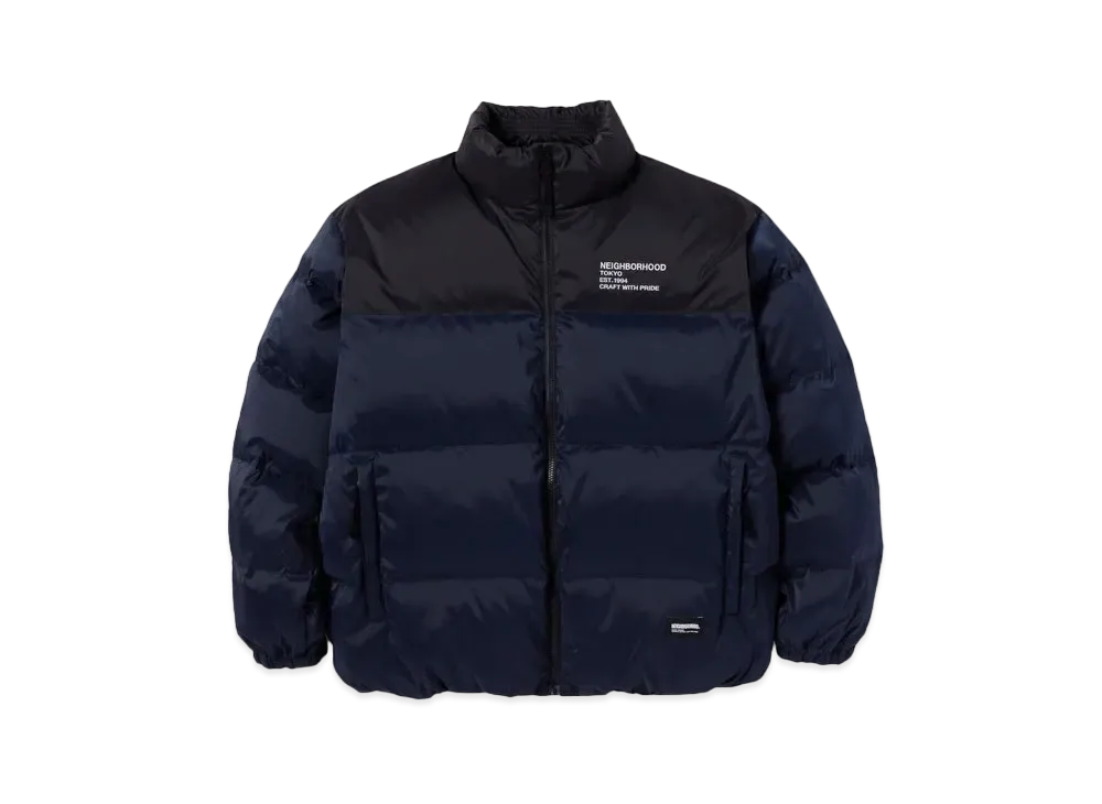 NEIGHBORHOOD Classic Down Jacket "Navy"