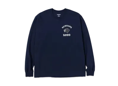 NEIGHBORHOOD NH . Tee LS-10 "Navy"