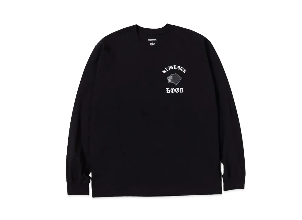 NEIGHBORHOOD NH . Tee LS-10 "Black"