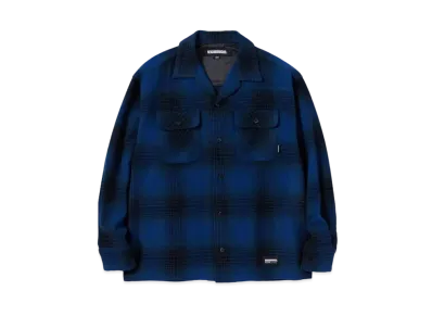 NEIGHBORHOOD Wool Hombre Check Shirt LS "Blue"
