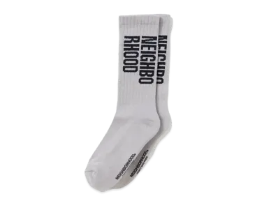 NEIGHBORHOOD ID Logo Socks "Gray"