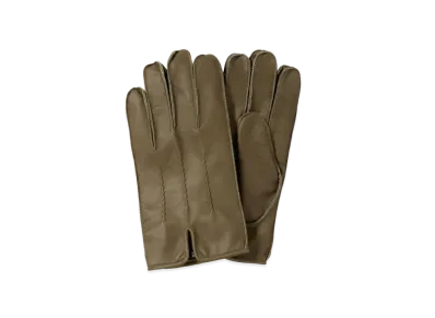 NEIGHBORHOOD Leather Glove "Olive Drab"
