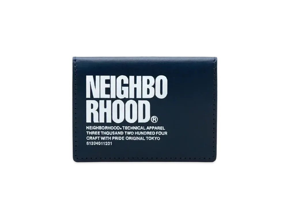 NEIGHBORHOOD ID Coin Case "Navy"
