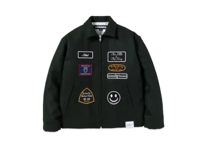 NEIGHBORHOOD Melton Zip Up Jacket "Green"