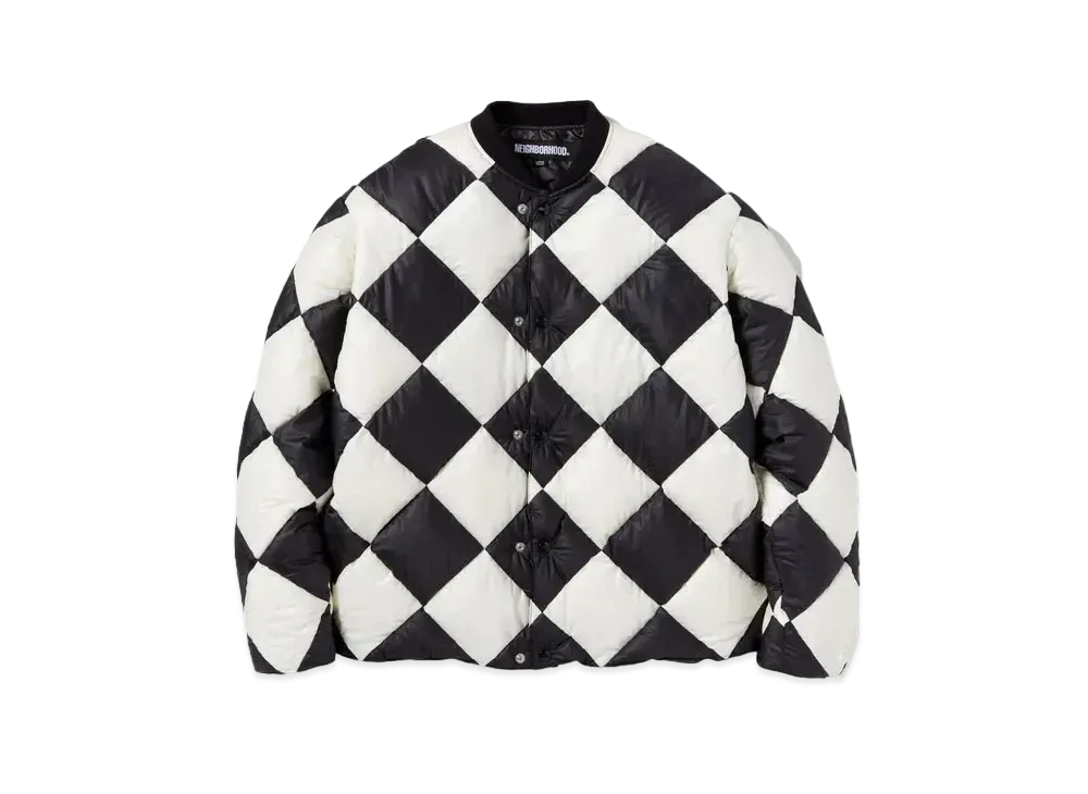 NEIGHBORHOOD Checker Down Jacket "White"