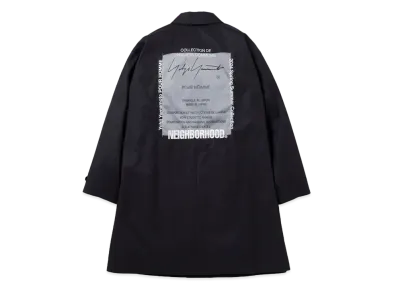 NEIGHBORHOOD x Yohji Yamamoto POUR HOMME Balcollar Coat "Black"