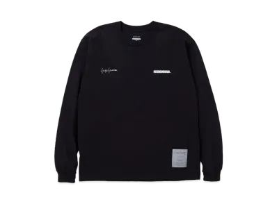 NEIGHBORHOOD x YOHJI YAMAMOTO Tee LS "Black"