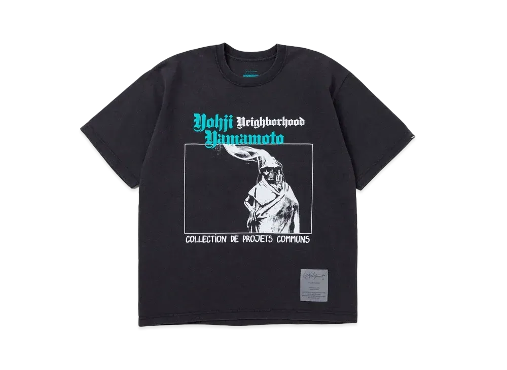NEIGHBORHOOD x YOHJI YAMAMOTO Tee SS-2 "Gray"