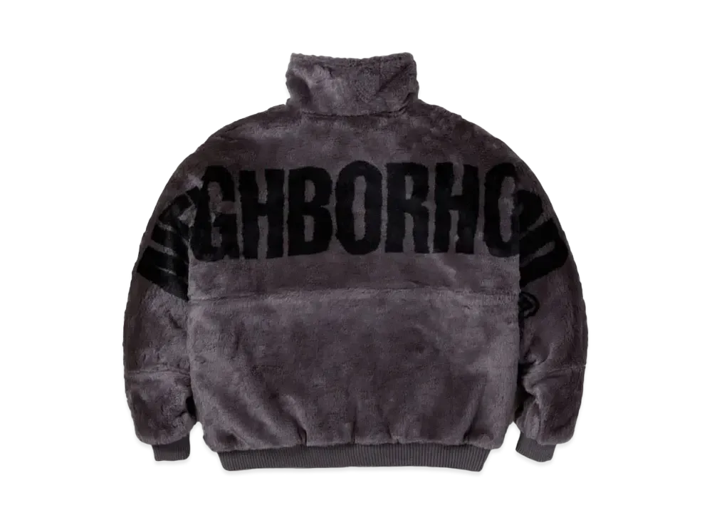 NEIGHBORHOOD Fur Logo Jacket "Gray"