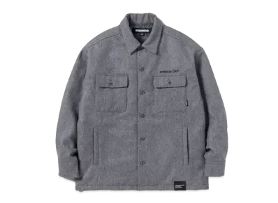 NEIGHBORHOOD CPO Shirt LS "Gray"