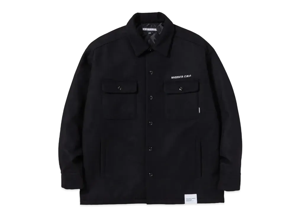 NEIGHBORHOOD CPO Shirt LS "Black"