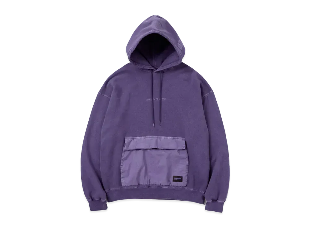 NEIGHBORHOOD Design Pigment Dyed Sweatparka LS "Purple"