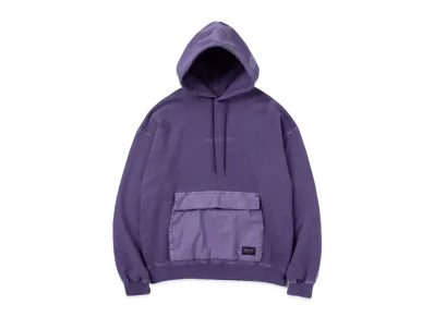 NEIGHBORHOOD Design Pigment Dyed Sweatparka LS "Purple"