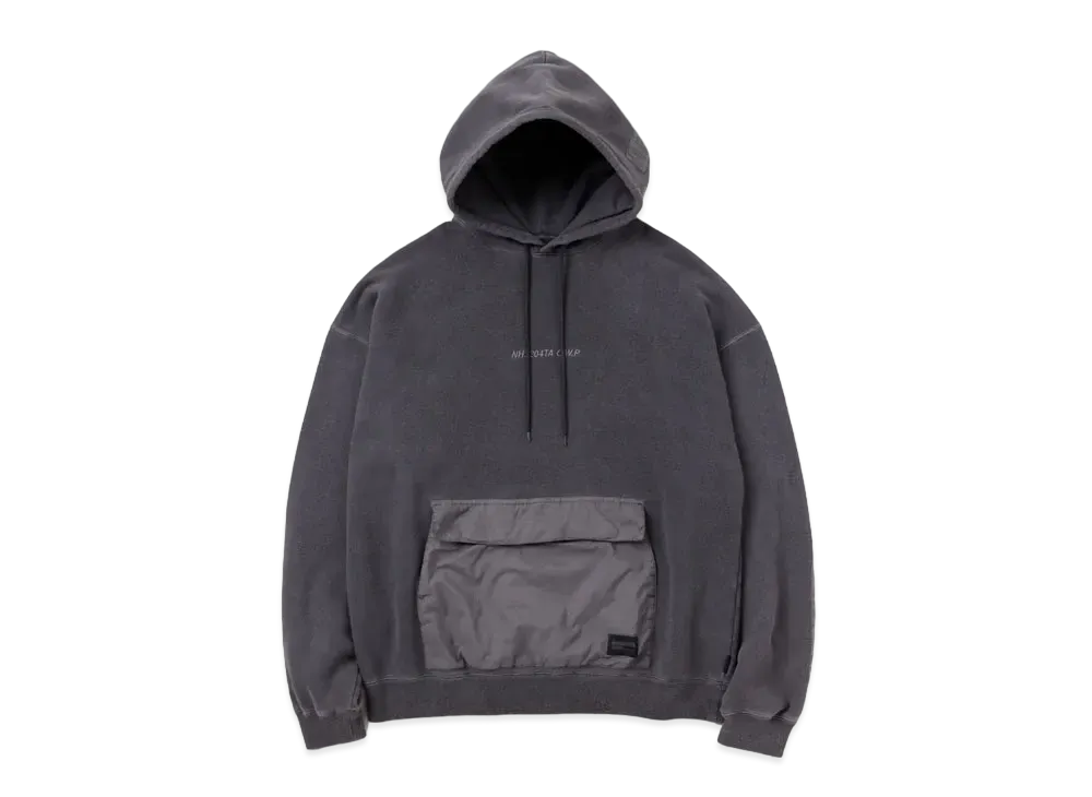 NEIGHBORHOOD Design Pigment Dyed Sweatparka LS "Black"