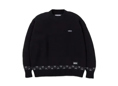NEIGHBORHOOD Low Gauge Sweater "Black"
