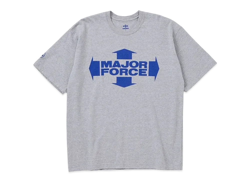 NEIGHBORHOOD x MAJOR FORCE Tee SS "Gray"