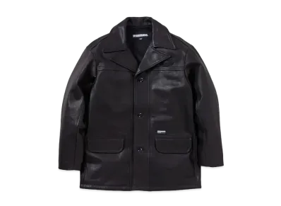 NEIGHBORHOOD x Lordz of Brooklyn Leather Jacket "Black"