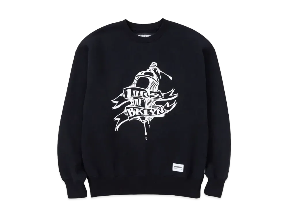 NEIGHBORHOOD x Lordz of Brooklyn Sweatshirt LS "Black"