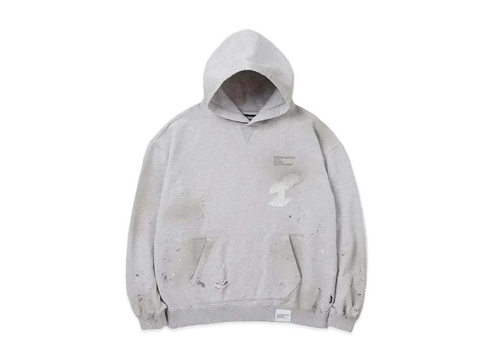 NEIGHBORHOOD 24SS Savage Sweat Parka LS "Oatmeal"